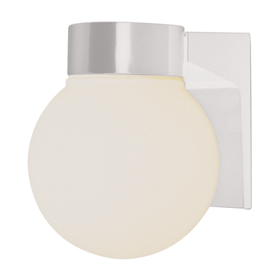 Trans Globe Lighting 4800 WH 1 Light Coach Lantern in White